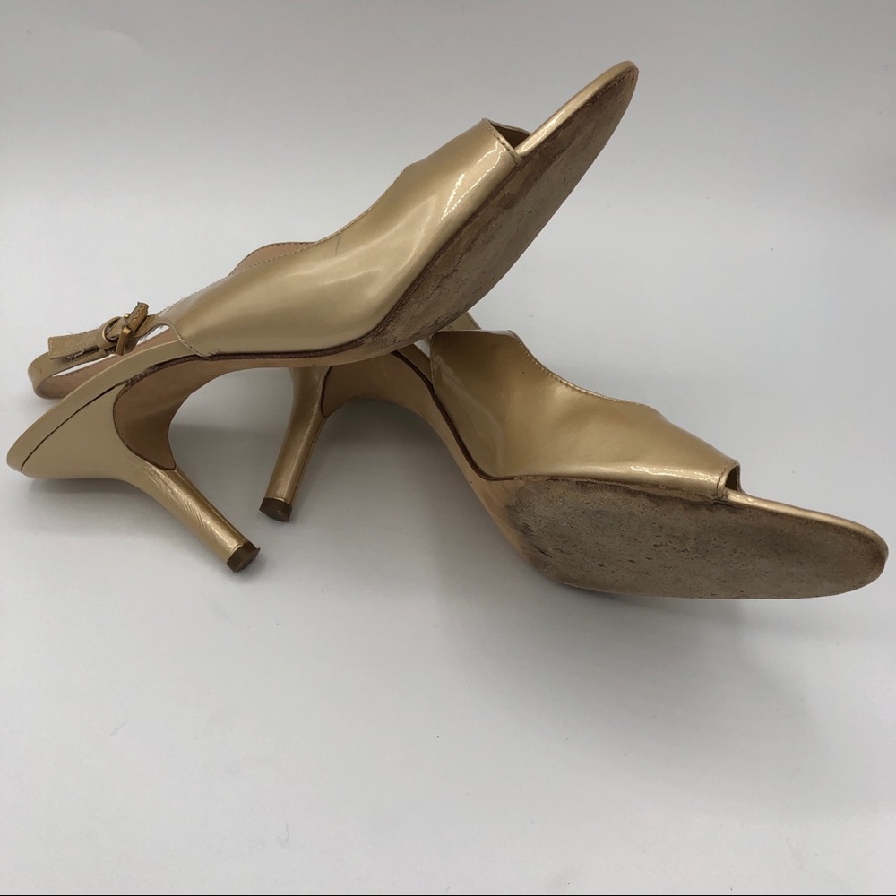 Vero Cuoio for Via Spiga Patent Leather Slingbacks - Picture 3 of 5